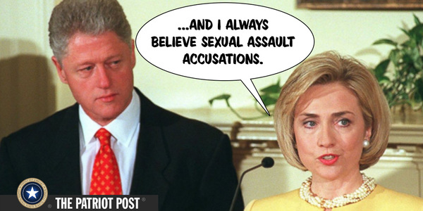 Hillary's Website Scrubbed Of Statement Saying Rape Victims Have A 'Right To Be Believed'