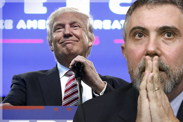 No NY Times columnist Paul Krugman is not to blame for the rise of Donald Trump