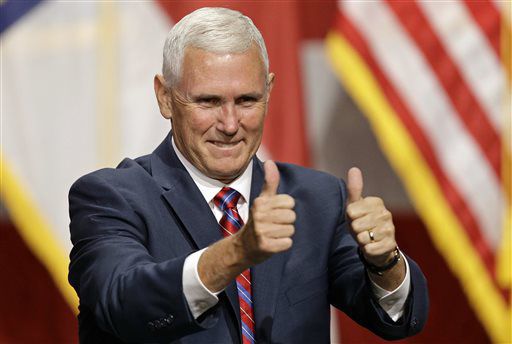 The Latest Pence brushes off GOP concerns about campaign