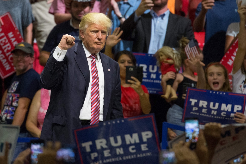 Donald Trump half of voters in a poll saw him as somewhat or very racistSUZANNE CORDEIRO  AFP  Getty Images