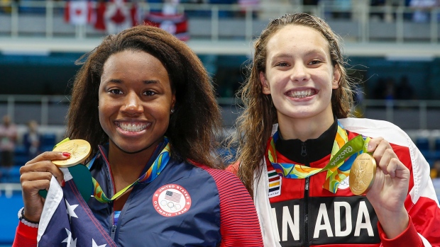 Seeing Toronto teen Penny Oleksiak win gold alongside Simone Manuel of the U.S. will inspire more children to give the sport a try local swim clubs say