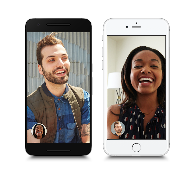 Google video chat app joins the battle for your homescreen