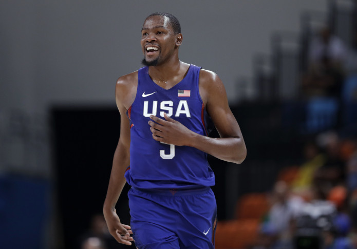 Kevin Durant leads as USA blows out China in Olympics opener