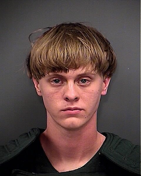 Dylann Roof 21 is shown in a mug shot from Charleston County Sheriff's Office