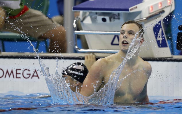 Australian teen Kyle Chalmers crowns self Rio’s king of speed with gold in 100 free