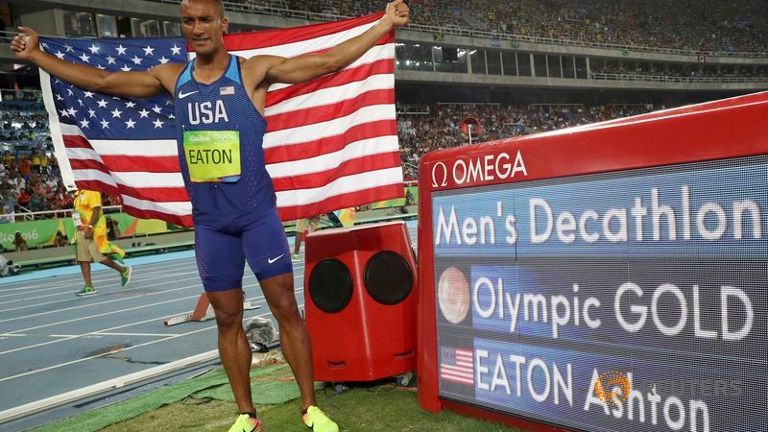 American Eaton wins second straight decathlon gold