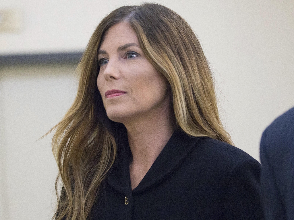 Pennsylvania Attorney General Kathleen Kane outside the Montgomery County Courthouse in Norristown Pa. Kane resigned a day after she was convicted on charges of perjury and obstruction of justice