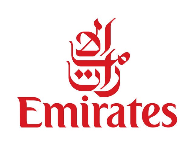 Emirates Airlines logo AP File