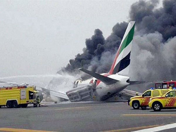 Oman Air flight to Dubai delayed after Emirates plane crash