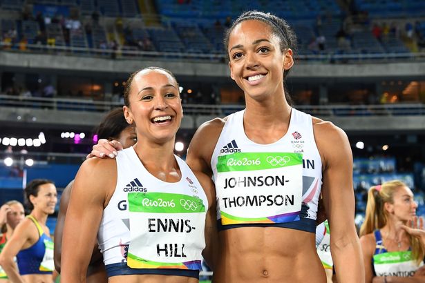 Ennis-Hill with Johnson Thompson