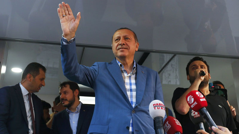 Erdogan accuses West of supporting ‘terror,’ coup plotters