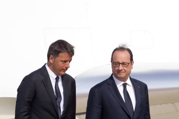 The Latest Renzi EU to focus on defense security growth