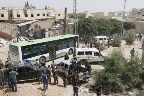 The Syrian Government Is Allowing Rebels to Evacuate the City of Darya