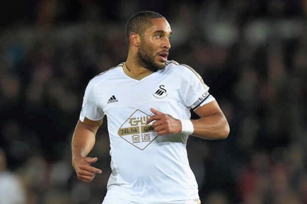 Swansea City defender Ashley Williams