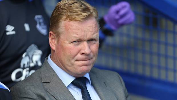 Everton manager Ronald Koeman said his side are'not at the level we need to