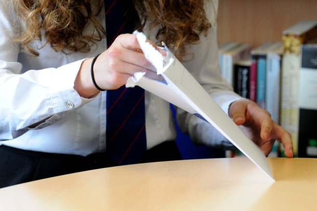 Exam results will be delivered across Fife this morning. Pic Lisa Ferguson