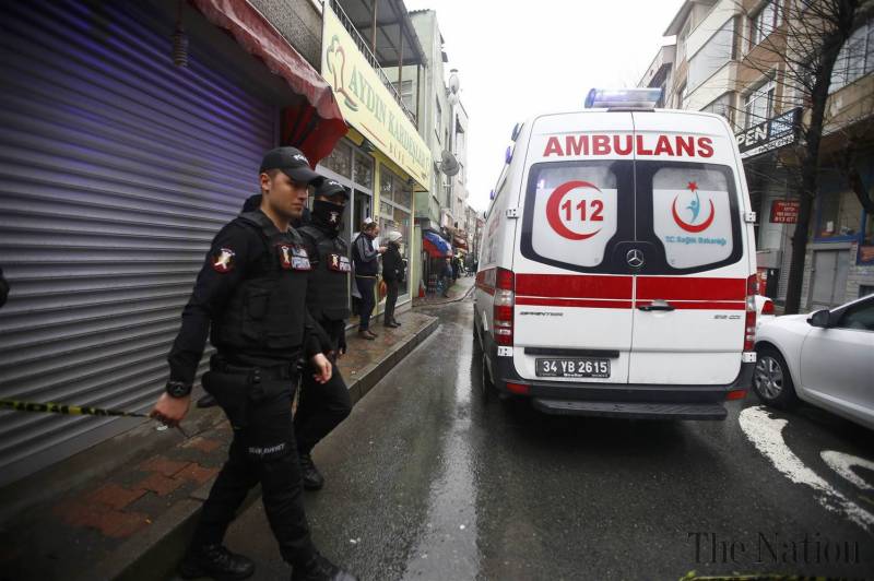 Turkey Ambulances sent following attack on police station