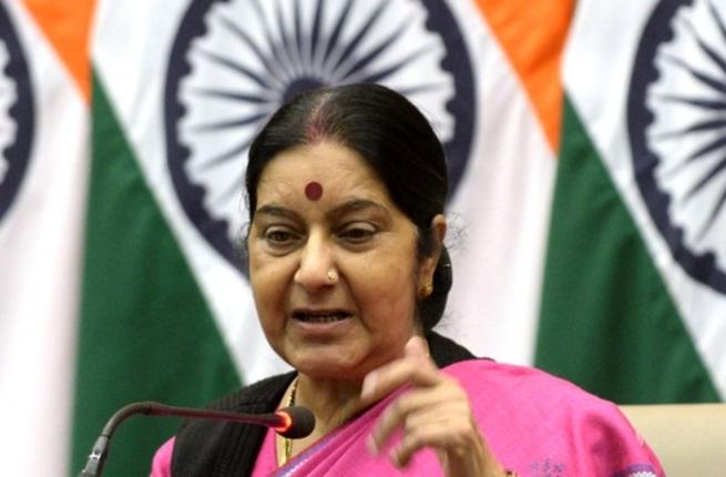 External Affairs Minister Sushma Swaraj appealed to the over three million-strong expatriate Indian population in the Gulf kingdom