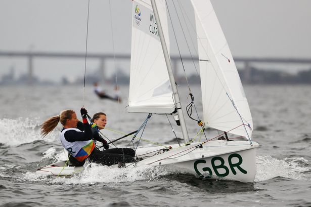 Ezra Shaw  Getty Images

Hannah Mills and Saskia Clark