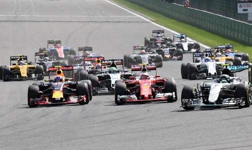 Raikkonen edges Ricciardo in 3rd Belgian GP practice