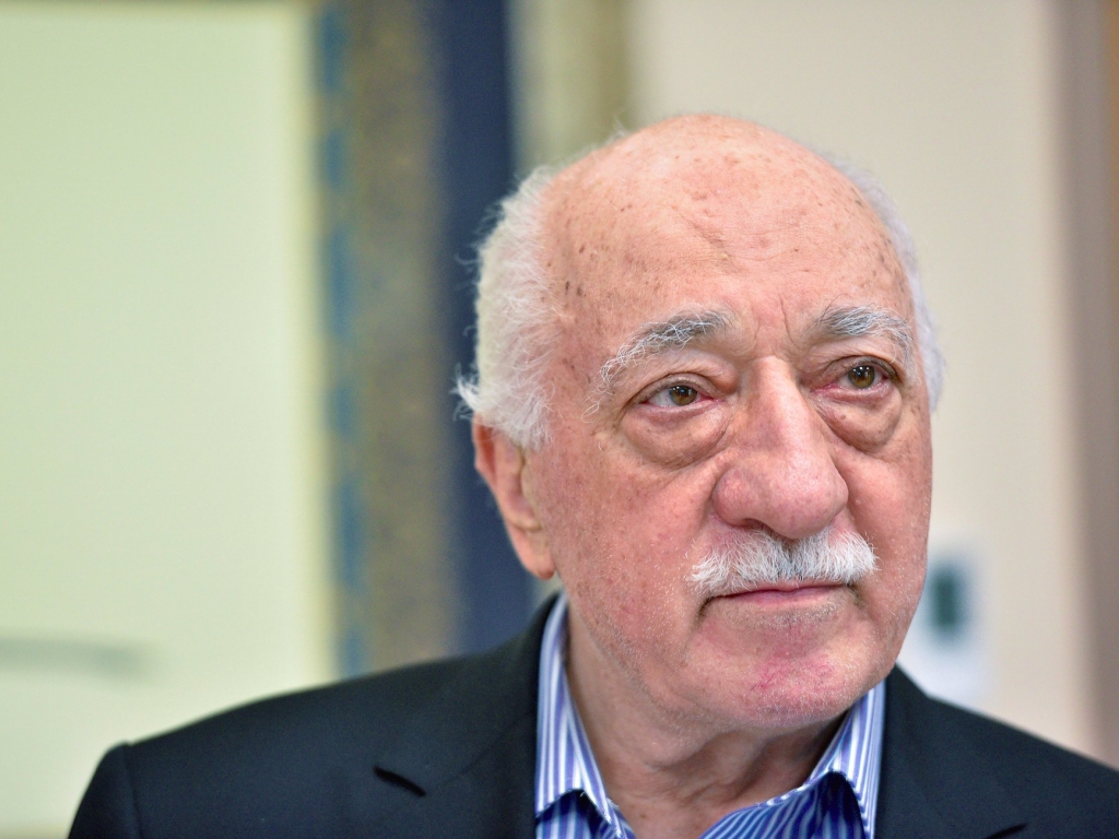 Fethullah Gulen at his home. Reuters