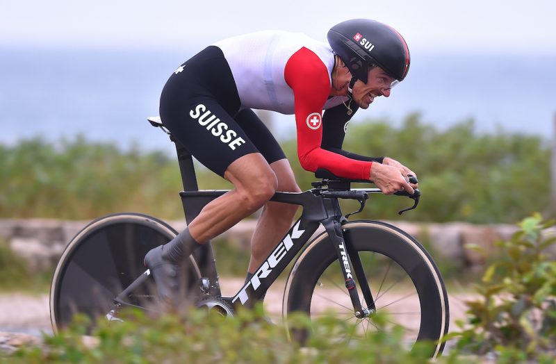 Fabian Cancellara returned to glory at the Olympics with a gold medal in the individual time trial