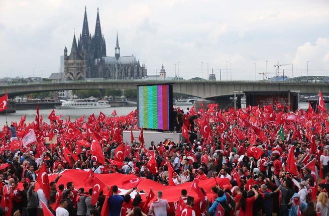 Cologne as tensions over Turkey's failed coup put authorities on edge