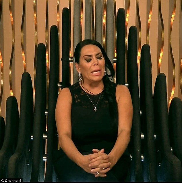 Breaking down Renee Graziano 48 was reduced to tears on Wednesday night's Celebrity Big Brother after Stephen Bear threatened her following the disappearance of his lucky mask