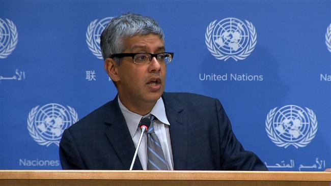 Farhan Haq a spokesman for UN Secretary General Ban Ki-moon