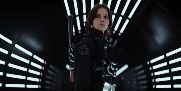 Felicity Jones in Rogue One A Star Wars Story