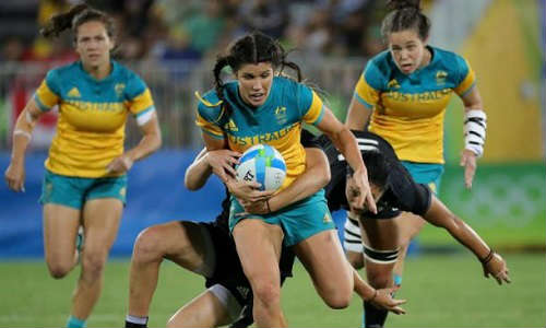 Australia take gold in first-ever Olympic women's rugby 7 championship