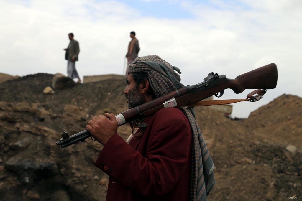 Houthi rebel in Yemen