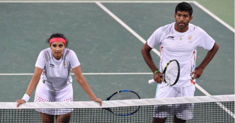 Sania-Bopanna lose semis