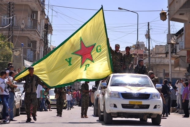 Assad regime hits YPG-held districts in Syria for first time