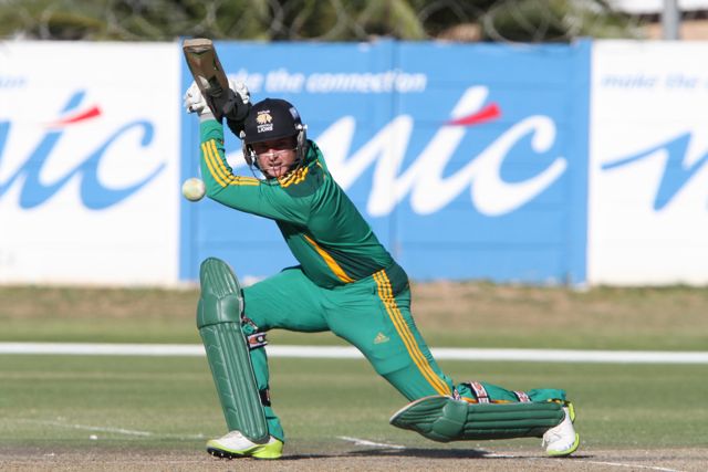 Jean Symes in action for Emerging South Africa against Namibia in 2013