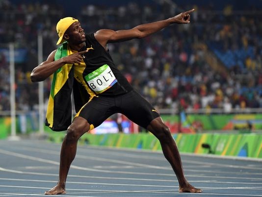 Bolt makes history with third straight gold medal in 100 meters at Rio Olympics