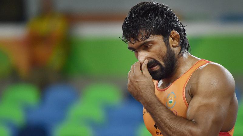 Expectations were high from Yogeshwar a London Olympics bronze-medallist but he looked a pale shadow of his previous gritty self in the 0-3 loss to Ganzorigiina Mandakhnaran of Mongolia in the qualification round bout