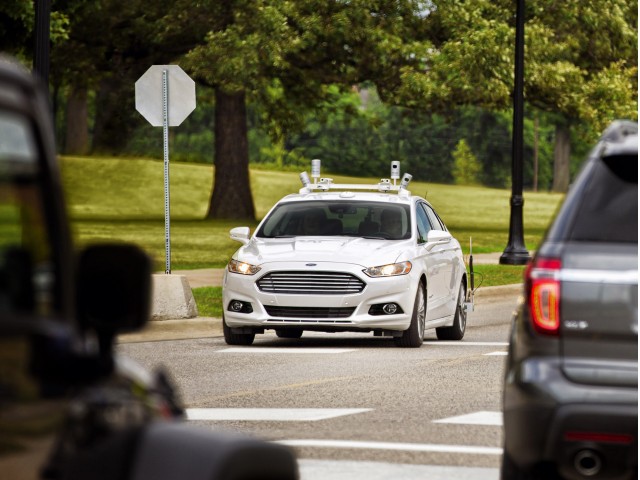 Ford Fusion Hybrid Autonomous Vehicle