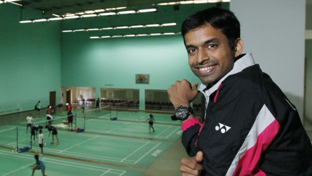 Former All England Badminton champion Pullela Gopichand at his academy in Hyderabad