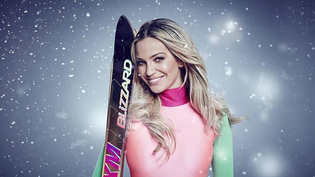 Former Girls Aloud star Sarah Harding on The Jump