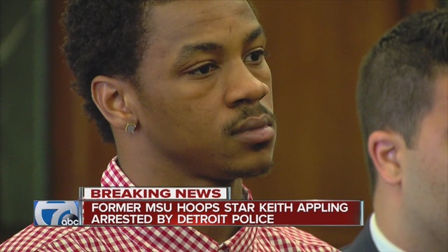 Former MSU basketball star Keith Appling arrested after traffic stop                      WXYZ