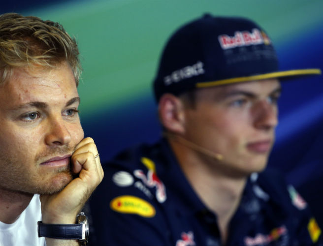 Nico Rosberg Max Verstappen