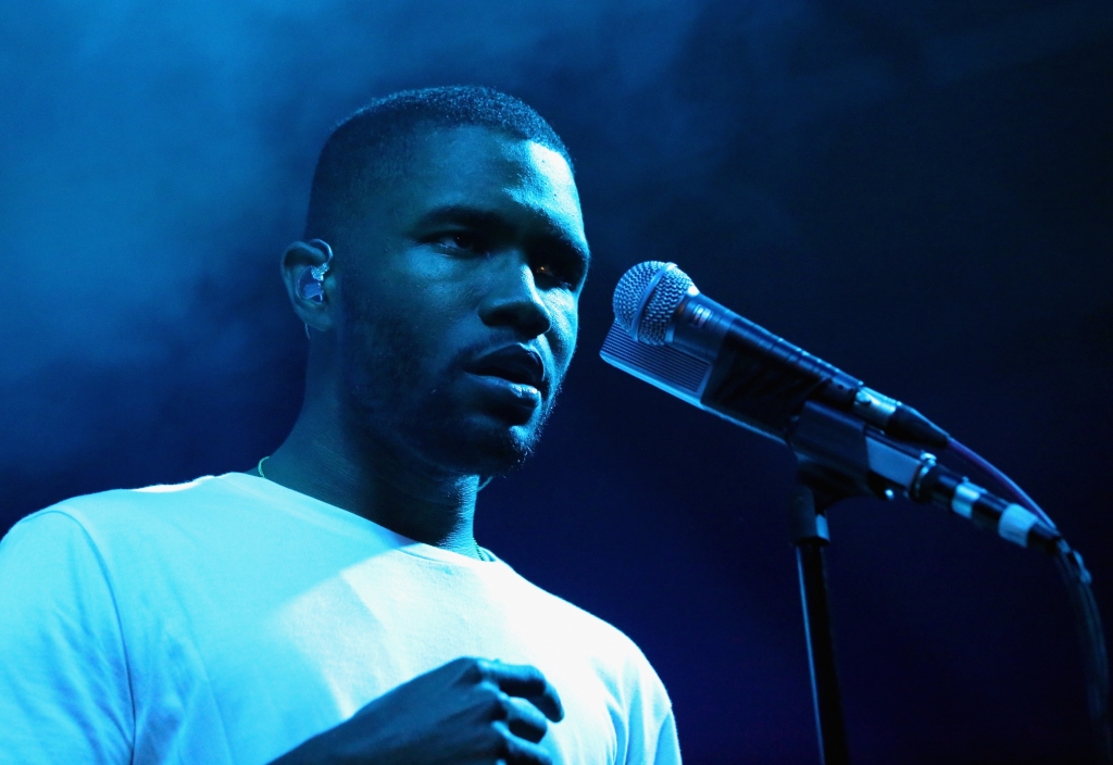 Frank Ocean performs at The Other Tent during day 3 of the 2014 Bonnaroo Arts And Music Festival