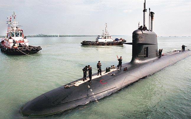 Scorpene submarine