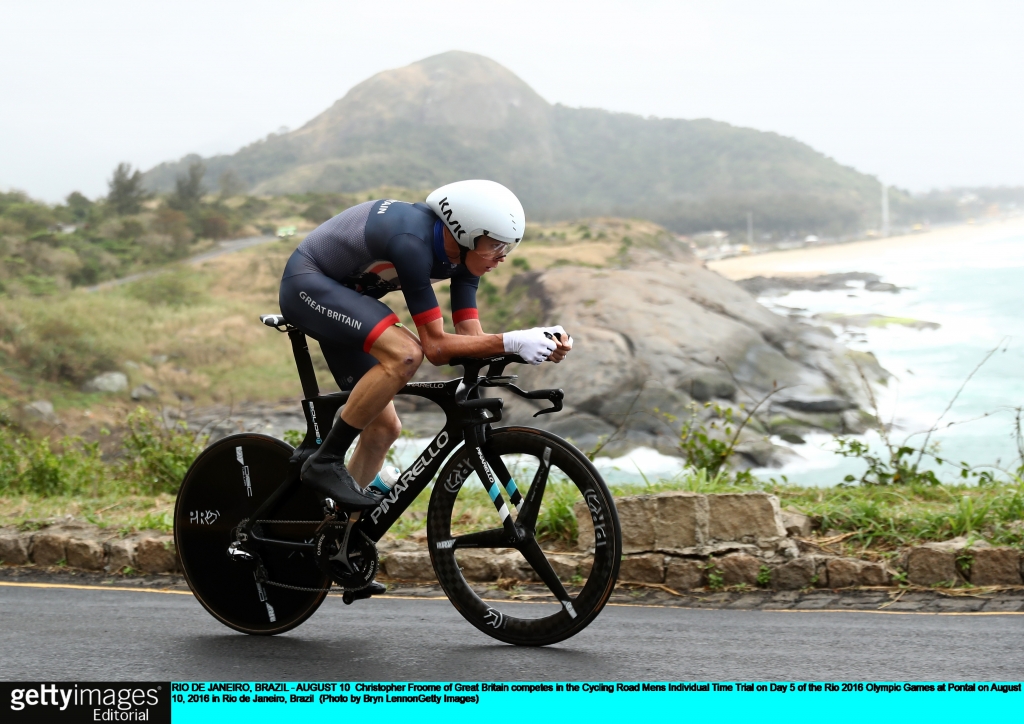 Froome dug deep to earn a second Olympic time-trial bronze medal having also finished third in London 2012 Robert F Bukaty  AP