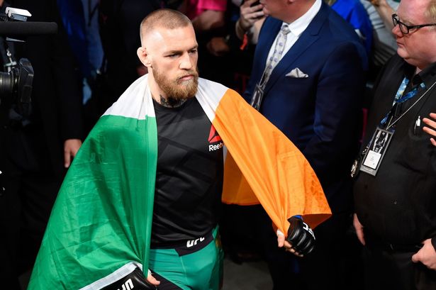 GETTY

Conor Mc Gregor before the fight