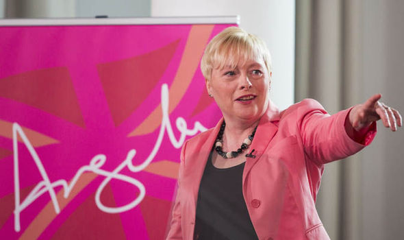 Angela Eagle announcing her leadership bid