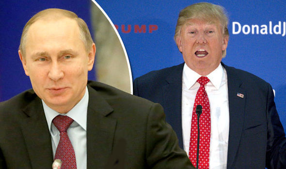 Vladimir Putin and Donald Trump