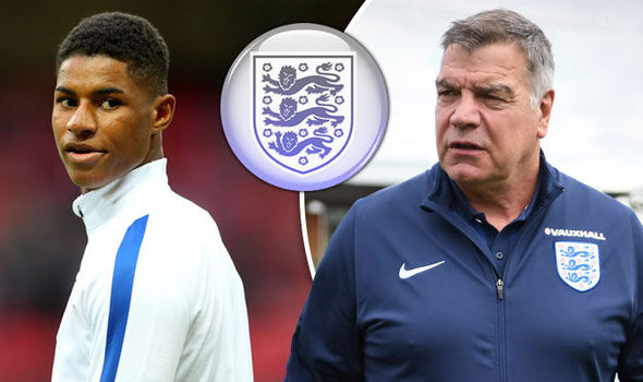 Marcus Rashford was demoted to the England U21s