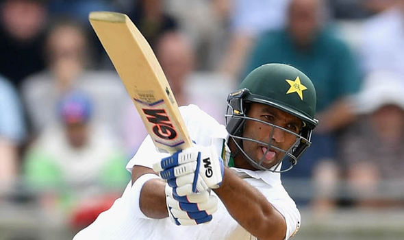 GETTYSami Aslam clocked up a half-century as Pakistan put England under pressure